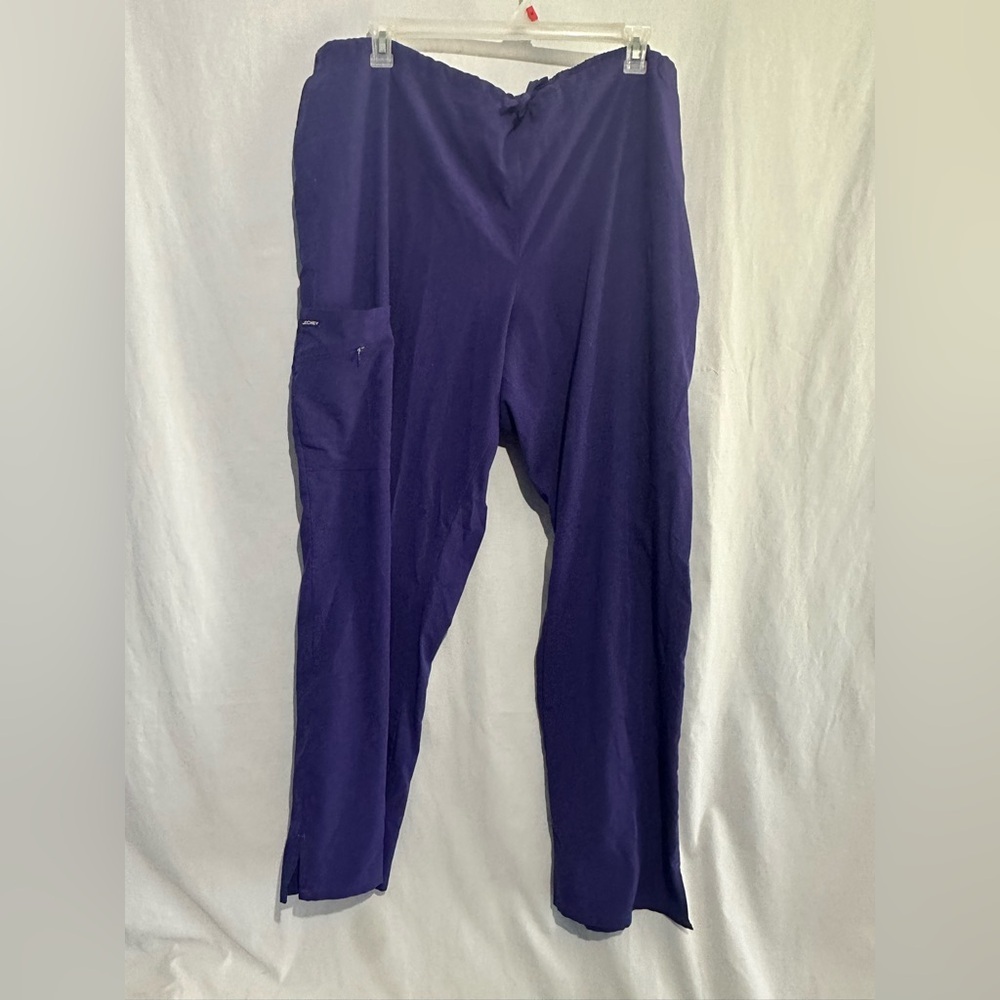 Jockey Women’s Deep Purple Scrub Pants Size 3X